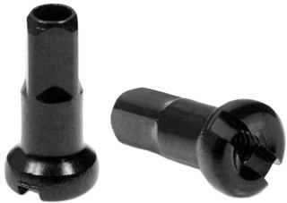 Nypel 16mm 2.0mm 14G cnSPOKE/mosiądz/ BK/1000 szt